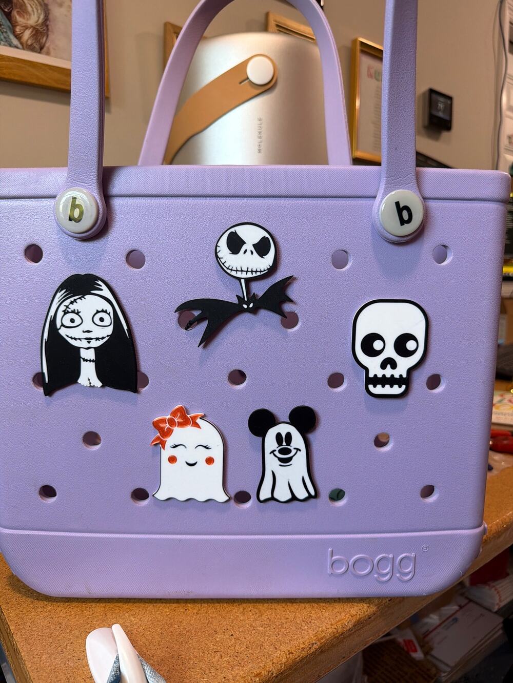 Lot of 5 Halloween themed Bogg Bag charms Slightly Imperfect